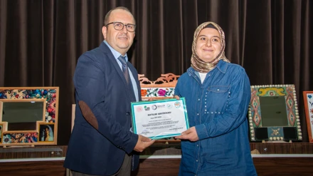 ‘Anadoludakiler’ Projesi’nde eğitim alan öğrenciler sertifikalarına kavuştu